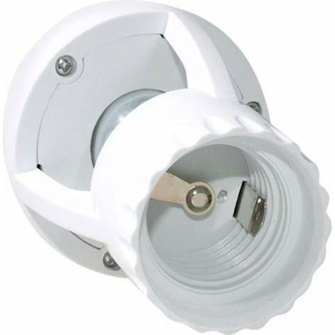 Douille E27 Avec Detecteur De Mouvement - 220-240 V - 60 W - Portée 6 M - Angle 360° - 1 Pièce (1/4)