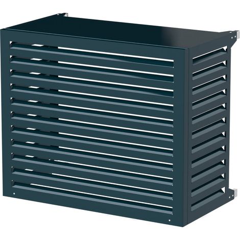 Copri Condizionatore 115x95x67 cm in Alluminio a Parete Big Blade XL Antracite