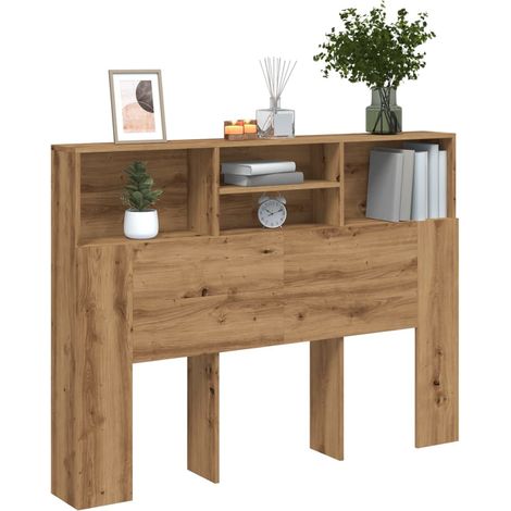 Kopfteilschrank Artisan-Eiche 140 x 19 x 103,5 cm vidaXL