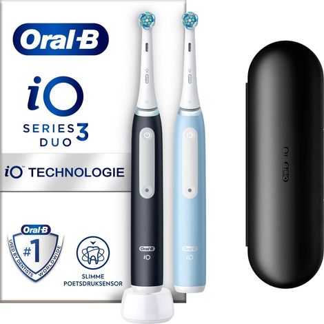 Oral-B Braun Oral-B iO Series 3n Matt Black Ele 8006540731659 Spazzolino da denti elettrico (1/5)