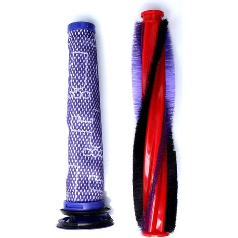 Brosse principale + filtre pour Dyson V6 Animal/Fluffy DC58 à DC62 185 mm (1/5)