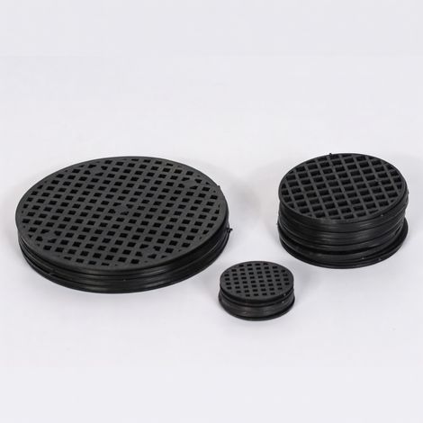 Grille de drainage pour pot de fleurs 10 pc