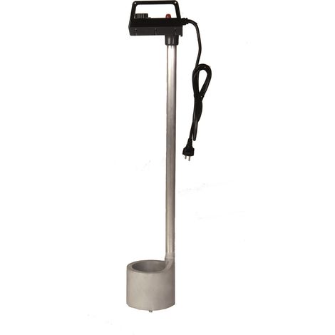 Réchauffe lait aluminium