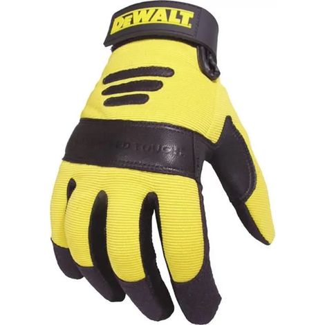 Guantes de trabajo DeWalt dpg21 palma con gel impermeable