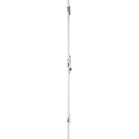 Serrure multipoint à levier crochet basculant pour profils métalliques inoxydable Entrée 21 mm 2231L (1/3)