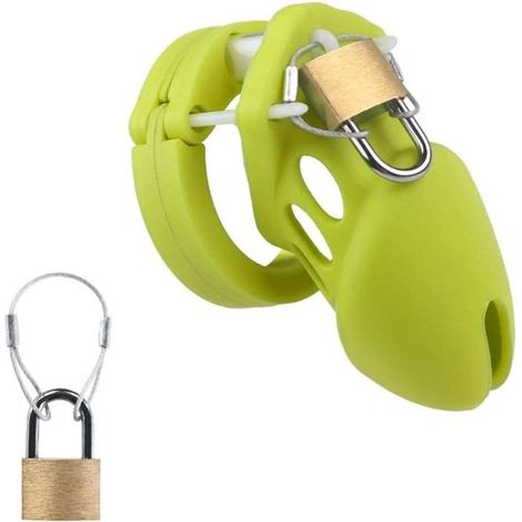 Gabbia per allenamento in palestra, anelli di allenamento regolabili in silicone per uomo (verde) (1/3)