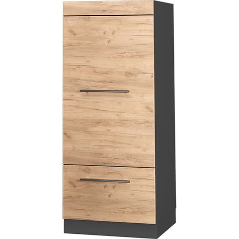 Set mobili bagno Fame-Line, Rovere dorato, 60 cm, Vicco