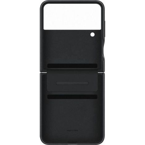 Coque en cuir SAMSUNG Galaxy Z Flip4 Noir (1/4)