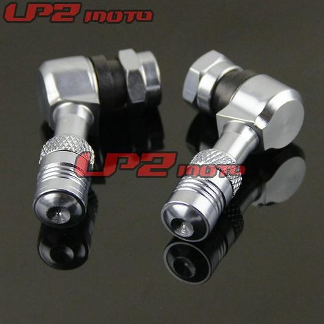 Motorcycle Modified Valve Scooter Valve Modified CNC Valve Valve Pump Valve 1 pair( Grey titanium) (1/5)