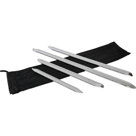 Kit de 4 leviers demonte pneus longueur 300 à 600 mm
