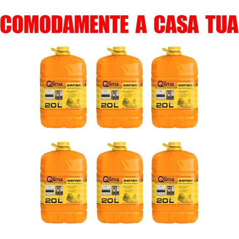 Qlima Sense Combustibile Per Stufe Liquido Per Stufa Universale 6x20lt (1/3)