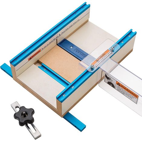 Rockler 996182 Sega da tavolo Piccole parti Slitta 12" x 15-1/2" x 3-1/2" (1/6)