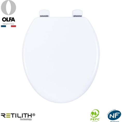 Abattant Olfa Pro Double Blanc réf. 7UD00010206S