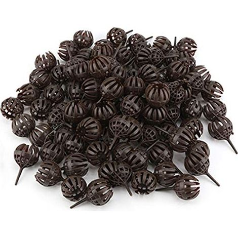 Panier à Engrais pour Bonsaï, Lot de 100 Boîte Cache Engrais d'alimentation d'olivier, Panier de Couverture Portable Réutilisable pour Fleur de Plantes (Taille : Petit) (1/5)