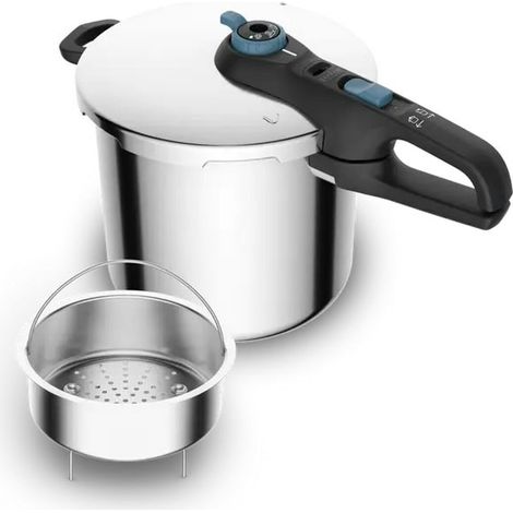 Pentola a pressione Tefal Secure Trendy da 8 litri P2584401 (1/4)