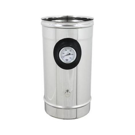 MODULO PRELIEVO FUMI INOX 304 Misura: Diam. 250