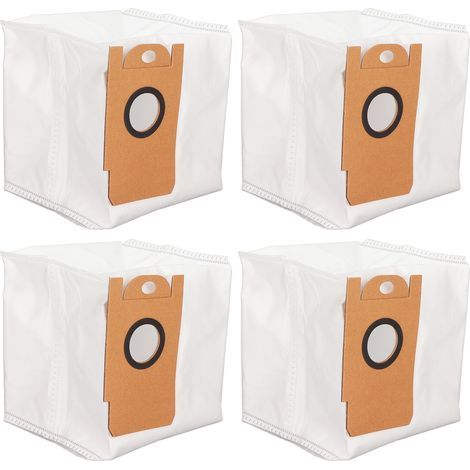 4 sacs collecteur de poussière pour aspirateur Lydsto R1, haute efficacité filtration, facile à remplacer, tissu non tissé durable (1/5)