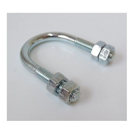 Boulon en U acier EG 34mm 1'' Tuyau DN 25mm tige M8 UB4N034M8 ERICO 599140