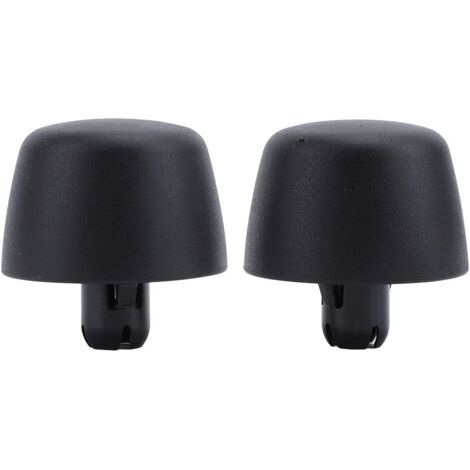 TONYSA Paire de butées de pare-chocs de capot de voiture en caoutchouc noir, Installation facile, coussin de capot 55395650AD pour Wrangler JK One 2007 à 2018 (1/5)
