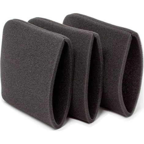 Lote de 3 filtros de agua - espuma - para filtros de aspiradora Shopvac 90585 algodón (1/4)