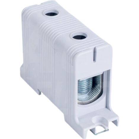 Conector compacto para carril gris 1x 95 mm2 245A Cobre Aluminio FLEAL-95/1 (1/4)