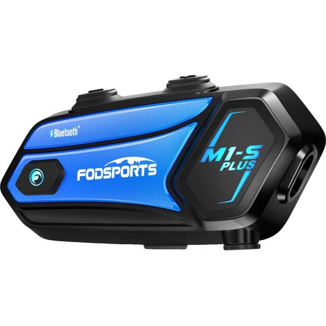 Casque Bluetooth, Connectez 8 Motards, Portée Intercom de 1000M, Technologie Bluetooth 5.0 (1/5)