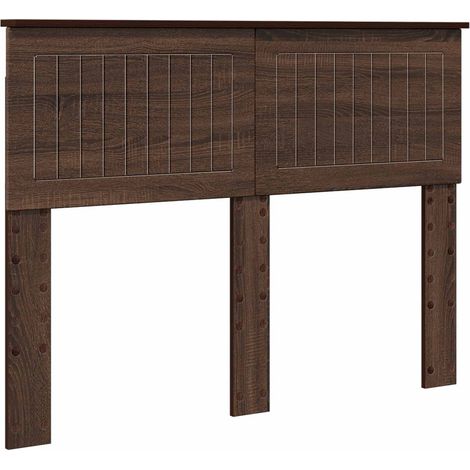 Maison Exclusive - Cabecero Roble Marrón Madera de ingeniería (1/5)