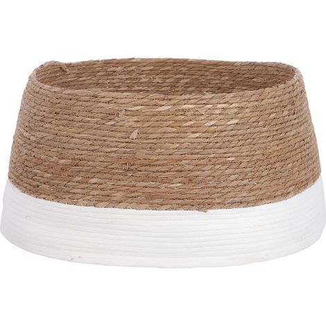 Mica Decorations Jupe de sapin de Noël Blanc cassé H26xl58xL58cm (1/5)