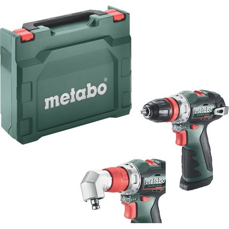 Metabo 12v PowerMaxx BS BL Q Brushless Drill Right Angle Screwdriver CASED Bare (1/5)