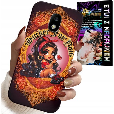 Custodia per Samsung Galaxy J5 2017 - custodia alla moda per bambola + vetro (1/5)