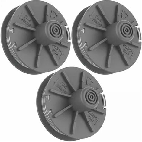 Bobines de fil de coupe, 3 bobines de fil pour coupe-bordures Turbo 5307-20, bobines de fil de rechange de 6 m pour coupe-bordures Gardena (1/5)