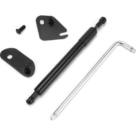 Coffre de voiture Amortisseur de Hayon Barre Hydraulique Métal Noir Fixation Porte Arrière Kit de Conversion (1/5)