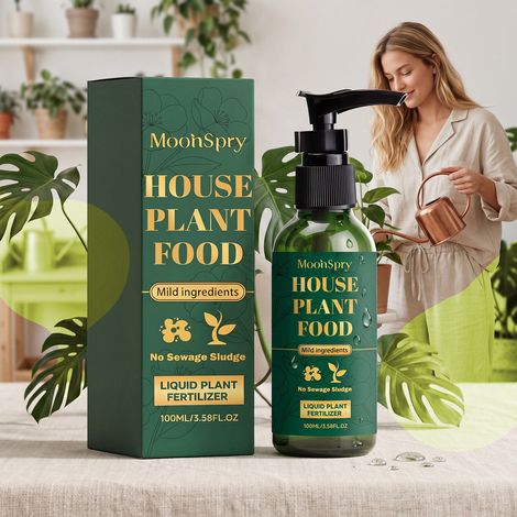 Engrais liquide pour plantes d'intérieur, solution nutritive équilibrée pour les racines, dose journalière – 100 ml (1/5)