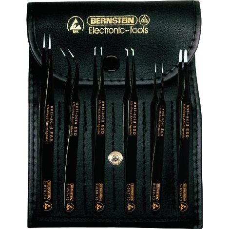 Conjunto de 6 partes Pinzas ESD para la tecnología SMD