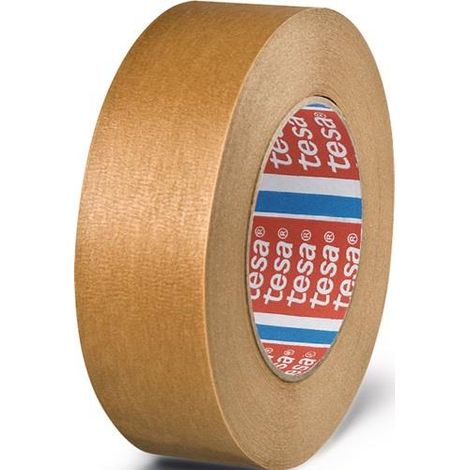 tesakrepp 4341 Lackierkrepp 50 m × 38 mm hellbraun leicht gekreppt 8 Stk