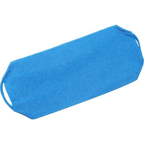 Gant de toilette - Gant exfoliant en nylon élastique pour le dos et les zones difficiles d'accès - 45 x 20 cm - 1 pièce (1/5)