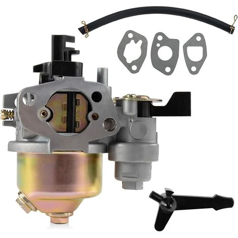 Carburateur – Compatible avec les moteurs GX200, GX120, GX140, GX160 et GX168 (5 CV, 5,5 CV, 6,5 CV) – Références : 16100-ZH8-W61, 17210-ZE1-517, 16100-ZH7-W51 – Kit d’accessoires pour GX160 (1/4)