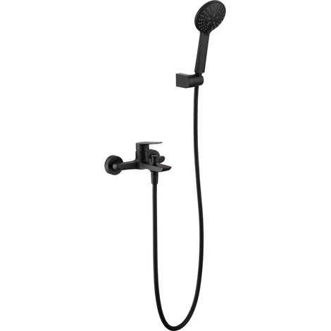 Miscelatore Vasca-doccia Belgica Nero Opaco Imex Imex Bdz044 4ng