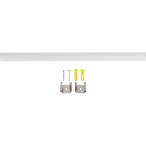 100 cm lange LED-Wandleuchte aus Aluminium, Schutzart IP43 – Warmes Licht 3000K für Veranda, Terrasse und Wohnzimmer (1/5)