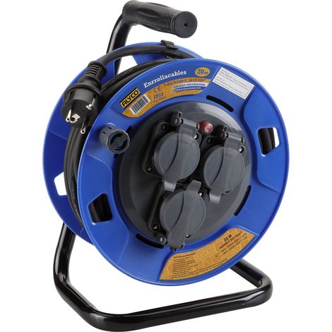 ENROULEUR DE CÂBLE 40M H05RR-F 3G 1.5 IP55 (1/5)