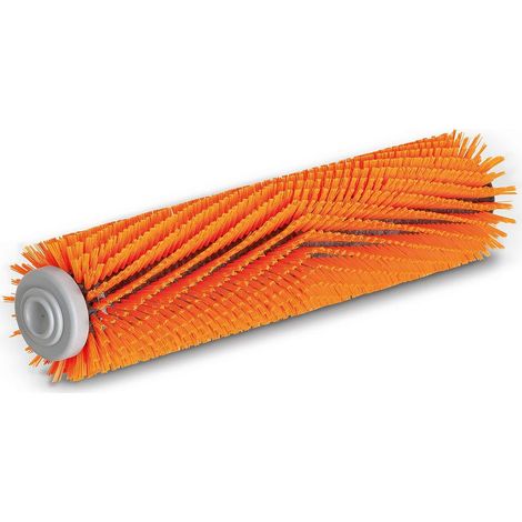 Kärcher – Brosse cylindrique haute et basse 300 mm – Nettoyage efficace pour revêtements structurés – Accessoire autolaveuse et monobrosse