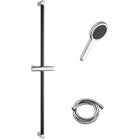 Presto Kit ducha Carbono con accesorios Carbono 1 función