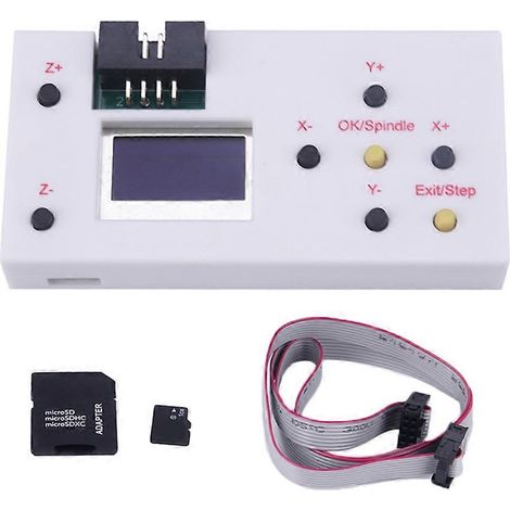 Offline-Controller für CNC 3018 Pro, 2418 Pro und 1610 Pro (DIY-Laserschneid- und Graviermaschine), 1-GB-TF-Karte, GRBL 3-Achsen (1/5)