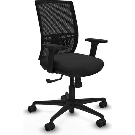 Silla de oficina piqueras y crespo Yunquera negro espuma 50 mm (1/2)