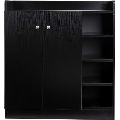 Meuble à Chaussures Blackjack Noir (1/5)