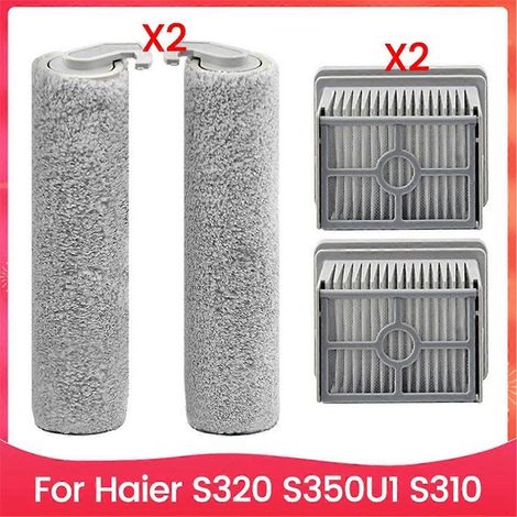 Kit de 4 brosses et filtres pour autolaveuse S320 S350U1 S310 - Accessoires et pièces de rechange (1/5)