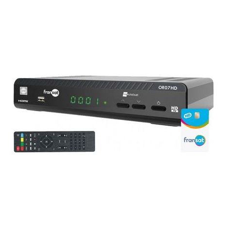 Décodeur - WISI - OR07 HD - TNT HD FRANSAT - PVR Ready - HDMI & Péritel (1/3)