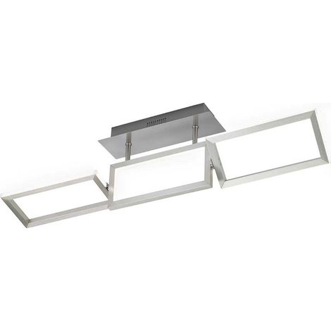 Plafoniera LED design ALU faretti lampada orientabile illuminazione soggiorno camera da letto (1/4)