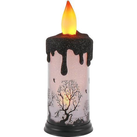 1 lampe bougie pour décorations d'Halloween (1/3)
