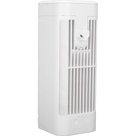 Refroidisseur D'air Portable Ventilateur de Refroidissement à 3 Vitesses, Ventilateur de Brumisation électrique pour Glaçons pour Bureau de Chambre à Coucher, Climatiseur de (1/5)